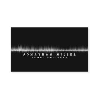 Music Sound Wave | Black & White
