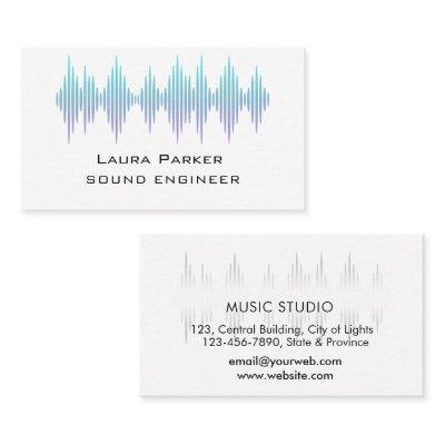 Music Studio Professional Sound Engineer Minimal B