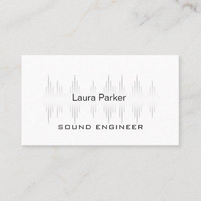 Music Studio Professional Sound Engineer Minimal