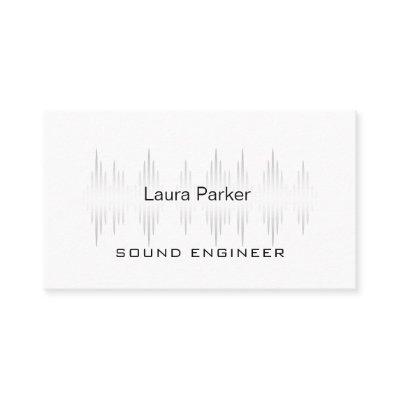 Music Studio Professional Sound Engineer Minimal