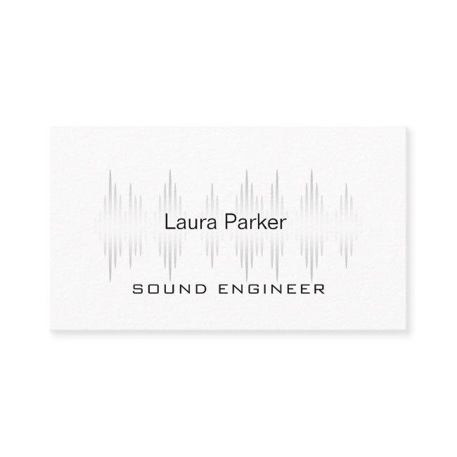 Music Studio Professional Sound Engineer Minimal