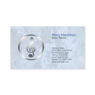 Music Teacher Bold Treble Clef Icon