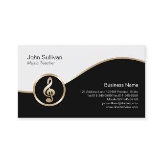 Music Teacher  Gold Treble Clef Icon