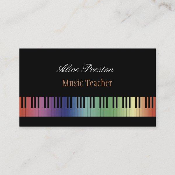Music Teacher | Colorful