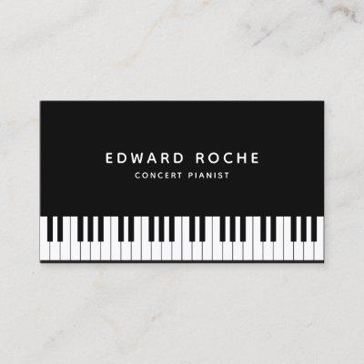 Music Teacher Elegant Pianist Piano Keys