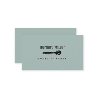 Music Teacher Simple and Minimalist