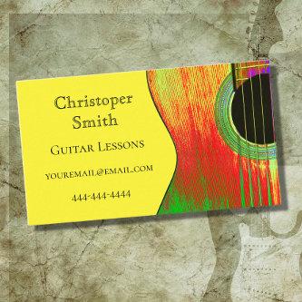 Musical Instrument Guitar Lessons Yellow Red