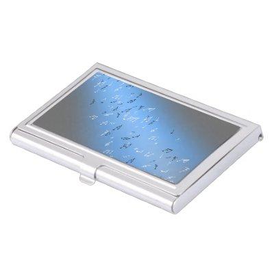 Musical Notes in the Moonlight Blue  Case