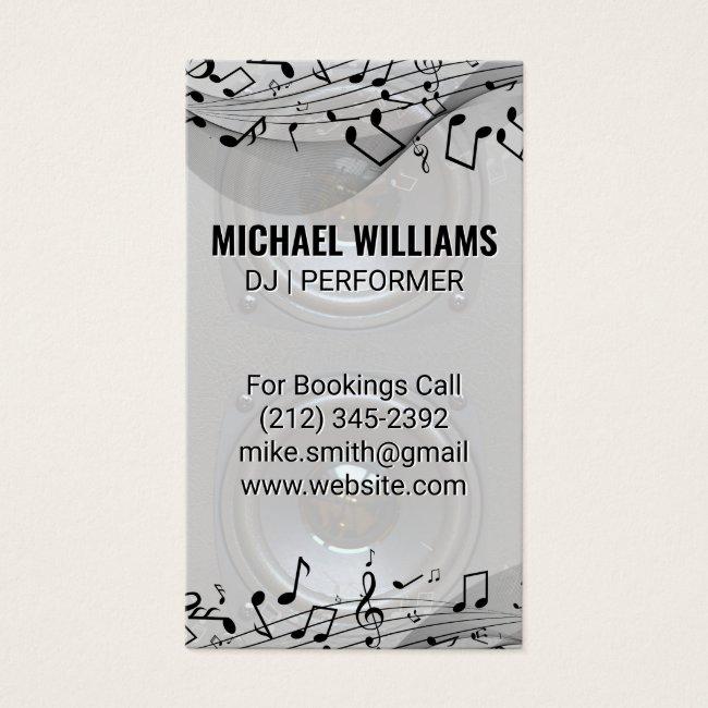 Musical Notes | Sound Speakers