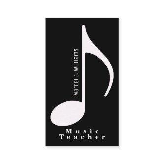 musician black  with musical note
