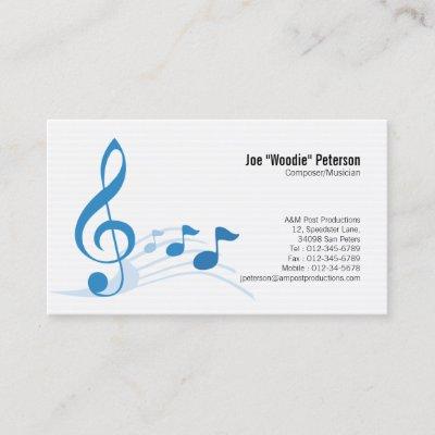 Musician  Treble Clef Music Notes