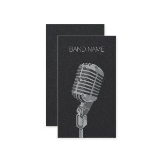 Musician Guitarist Singer Band Artist Publicity Ca Calling Card