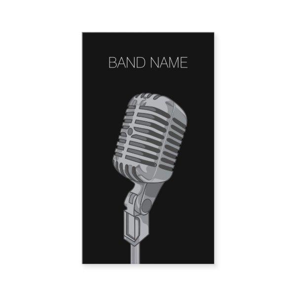 Musician Guitarist Singer Band Artist Publicity Calling Card