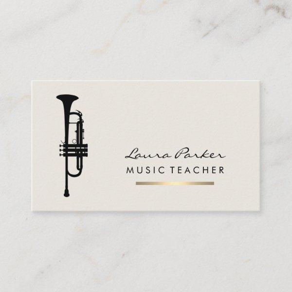 Musician Music Teacher Trumpet instrument Gold