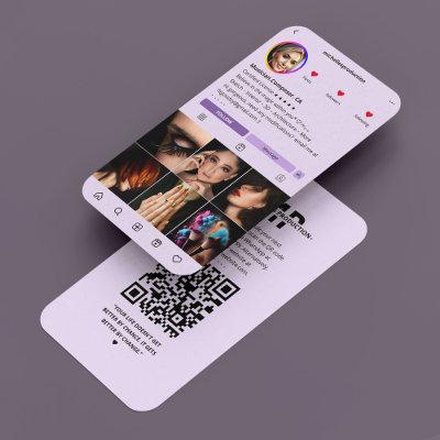 Musician Singer Composer IG Light Purple Modern