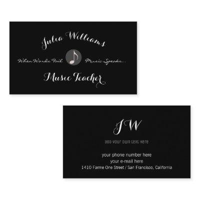 musician's blk.  with musical note
