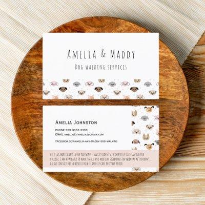 My first Dog Walking business - Young Entreprenuer