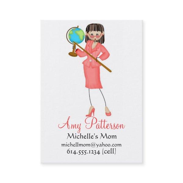 My Little Future Teacher Mommy Cards