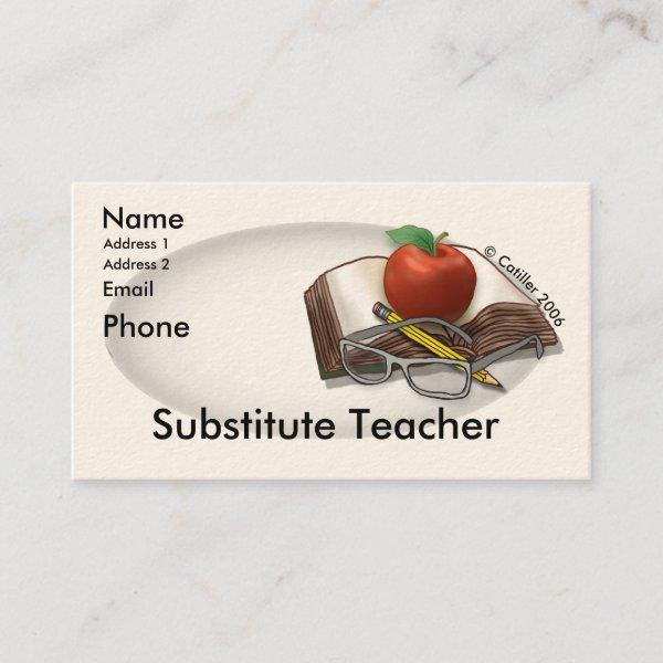 My Substitute Teacher custom name
