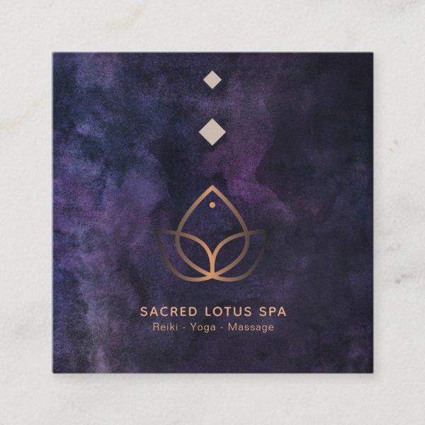 *~* Mystic Lotus Sacred Geometry Alchemy Shaman Square