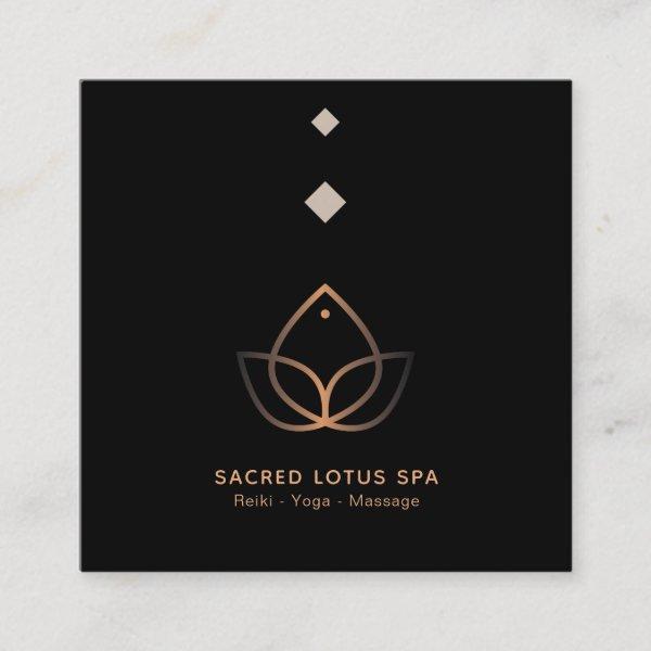 *~* Mystic Lotus  Shaman Sacred Geometry Alchemy Square