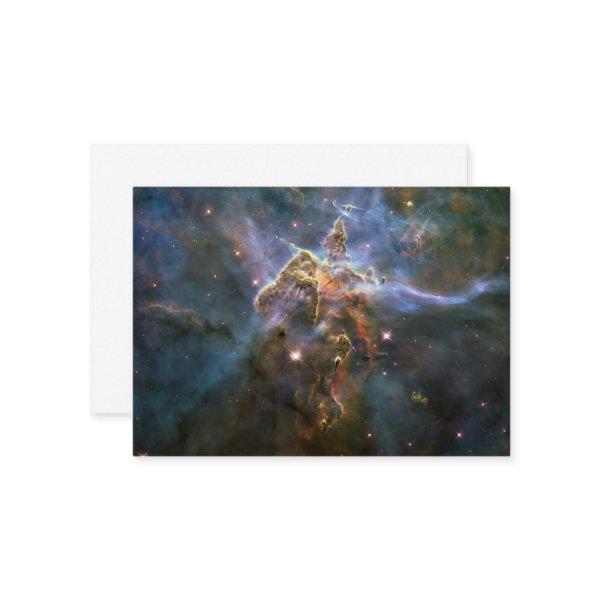 Mystic Mountain in Carina Nebula Hubble Space