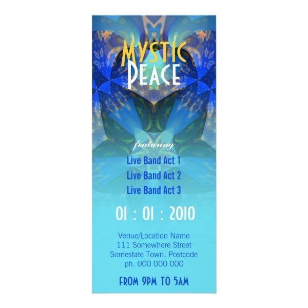 Mystic Peace Event Flyer Rack Card