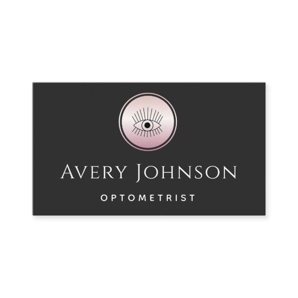 Mystic Rose Gold Eye Logo Optometric Chic Vision