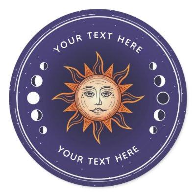 Mystic Sun Personalized Sticker