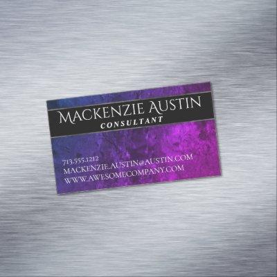Mystic-Topaz Ombre | Blue Purple Pink Branding  Magnet