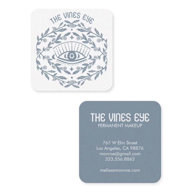 Mystical Eye Roses Vines Magical Boho Square
