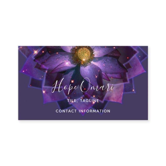 Mystical Lotus Flower Mandala | New Age
