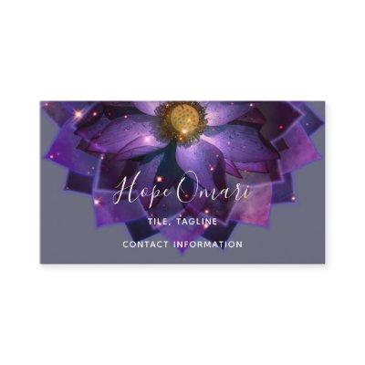 Mystical Lotus Flower Mandala | New Age
