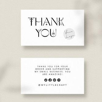 Mystical Thank You For Shopping Small Branding