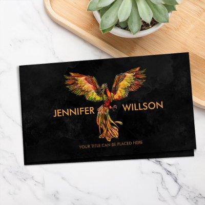 Mythical Fire Rising Phoenix Bird