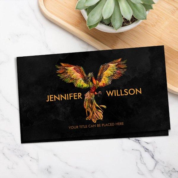 Mythical Fire Rising Phoenix Bird