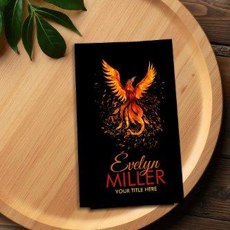 Mythical Fire Rising Phoenix Bird