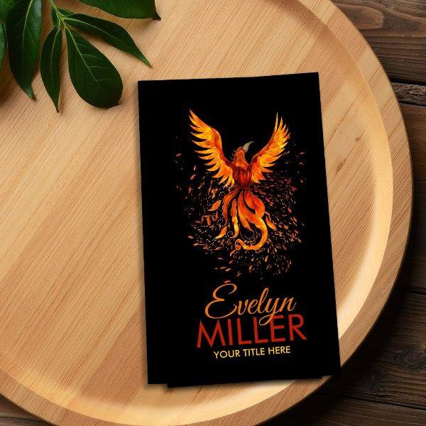 Mythical Fire Rising Phoenix Bird