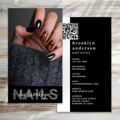 Nail Artist Photo QR Code