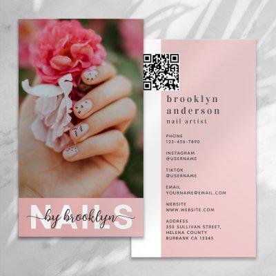 Nail Artist Photo QR Code