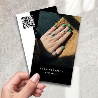 Nail Artist Photo QR Code