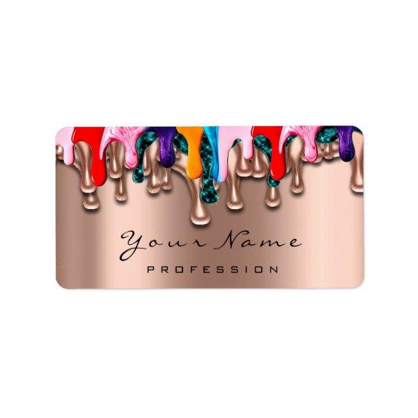 Nail Artist Studio Drips Rose Wax Epilation Skin Label