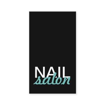 nail salon manicures punch card