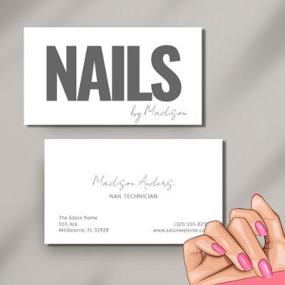 Nail Tech Manicure Professional Salon Spa