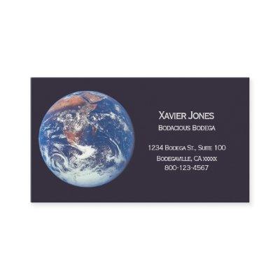 NASA Earth Apollo 17 personalized