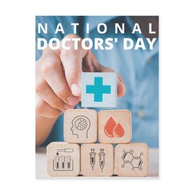 National Doctors' Day Postcard