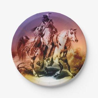Native American Paper Plates