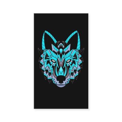 Native American Wolf Forest Animal