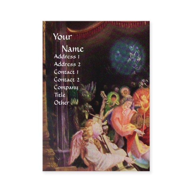 NATIVITY WITH ANGELS _ MAGIC OF CHRISTMAS MONOGRAM