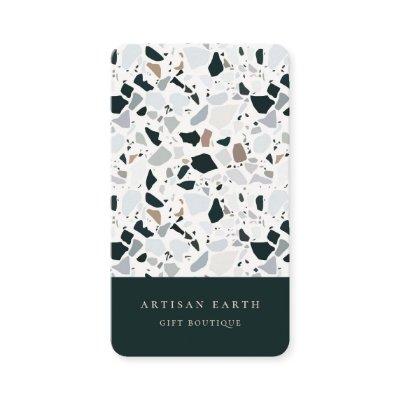 Natural Earthy Terrazzo Pattern